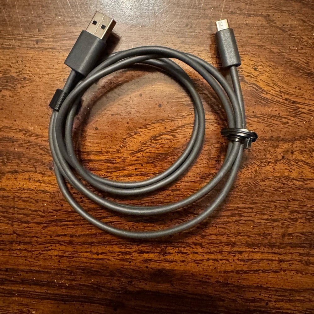 Logitech Black USB Charger Cable